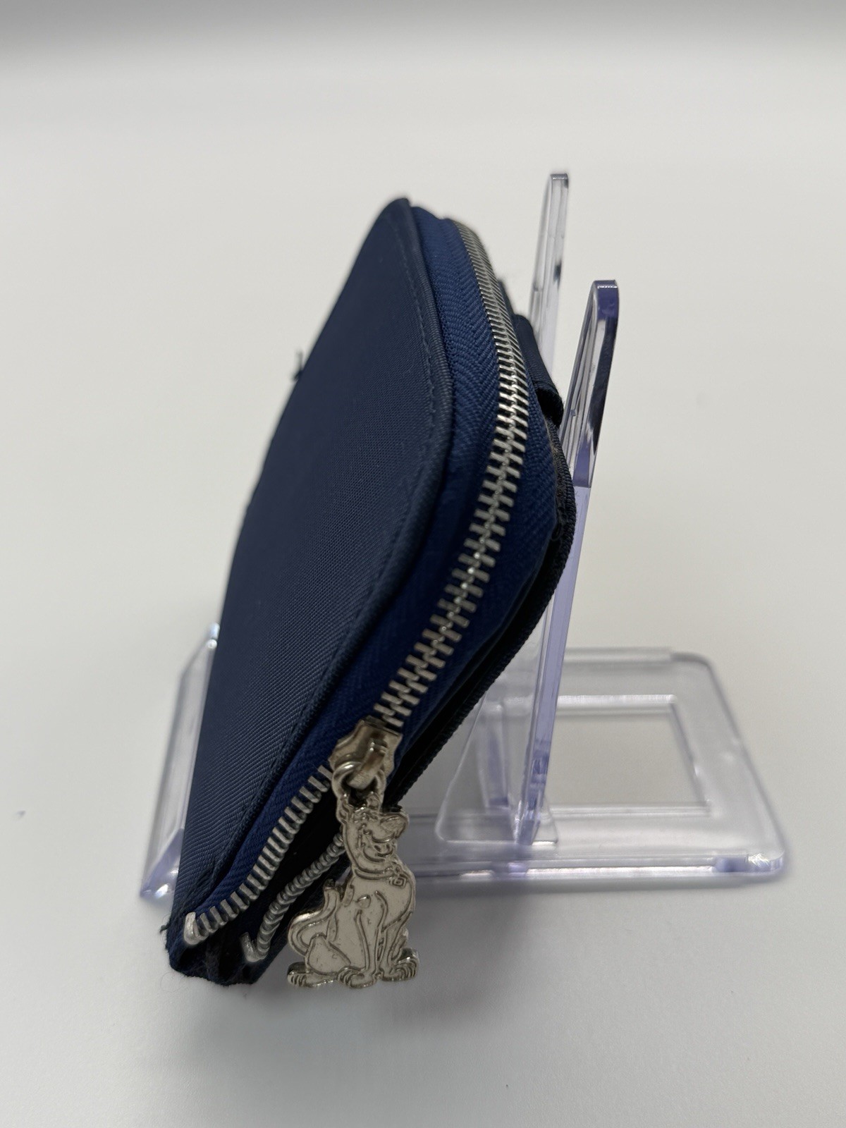 BLUE SCOOBY DOO Wallet With Flowers Zipper