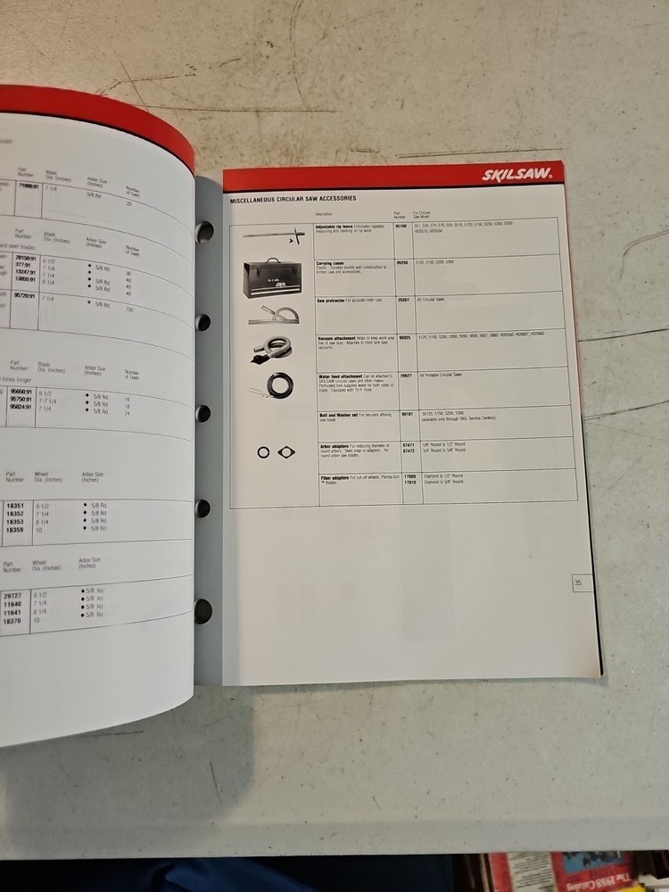 Vintage Skil Power Tool And Accessory Catalog