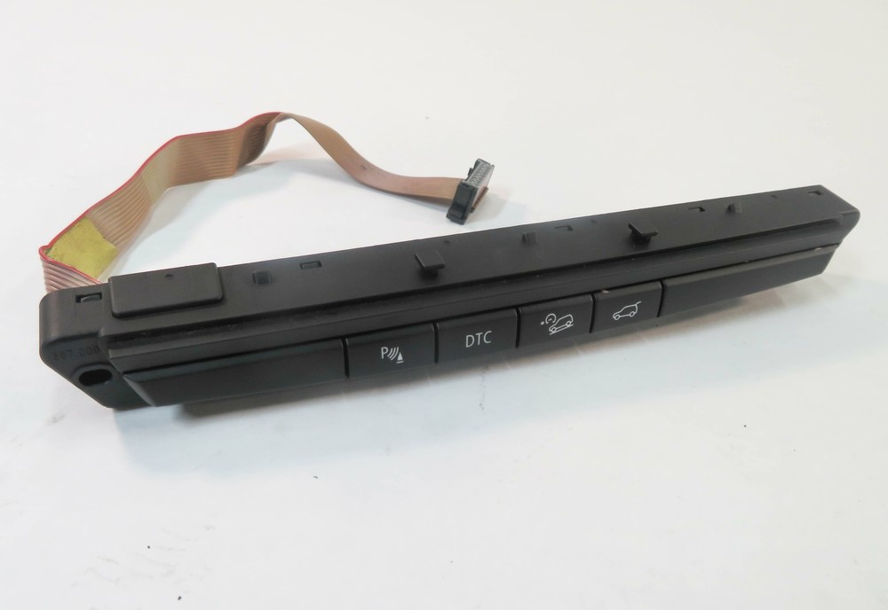 2008 BMW X5 (E70) FRONT PDC DTC HILL DESCENT TRUNK RELEASE SWITCH BUTTON PANEL