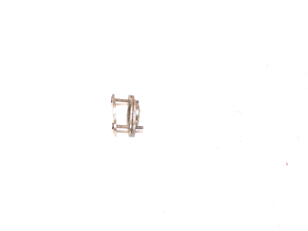 CRANK ESCUTCHEON FOR COLUMBIA DISC PORTABLE PHONOGRAPH