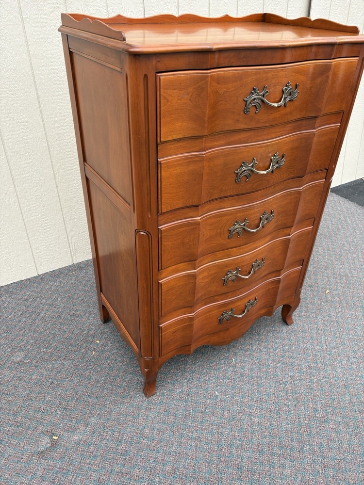 67137 JOHN WIDDICOMB Cherry High Chest Dresser
