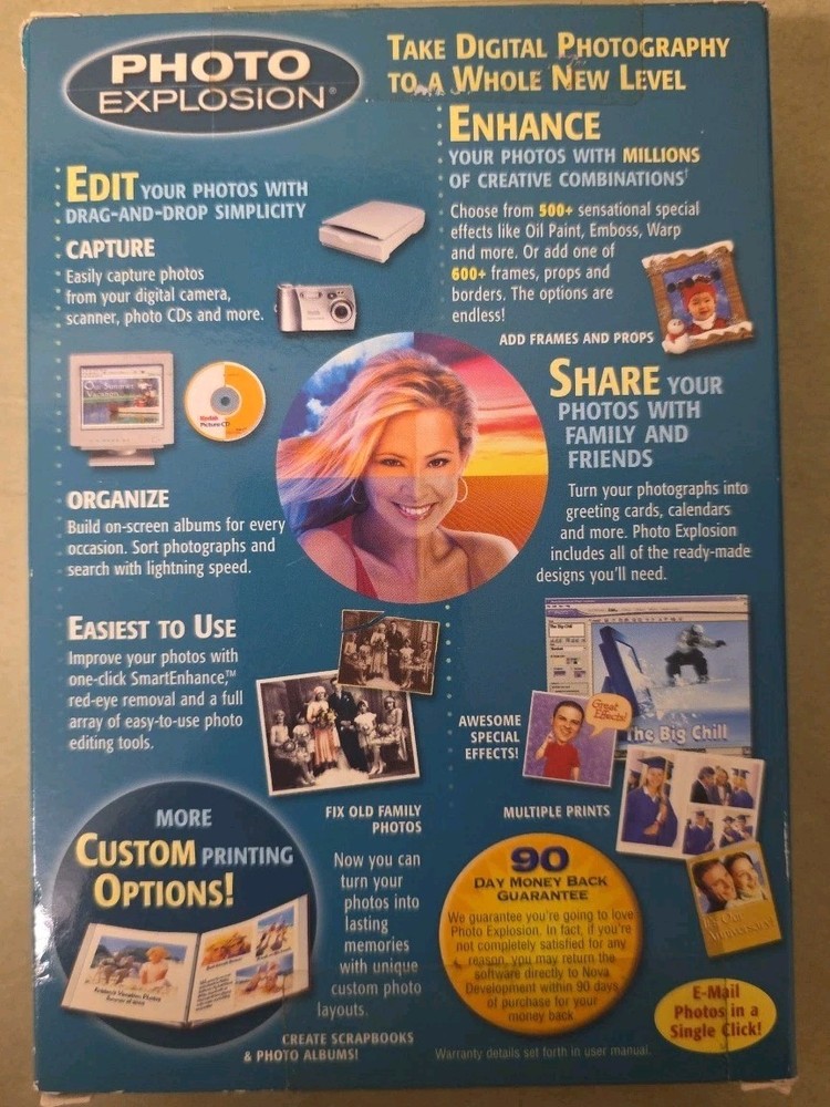 Nova Development Photo Explosion Complete Digital Photo Studio Software New