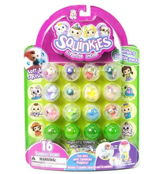 Squinkies Bubble Pack - 16 Squinkies - Series 5
