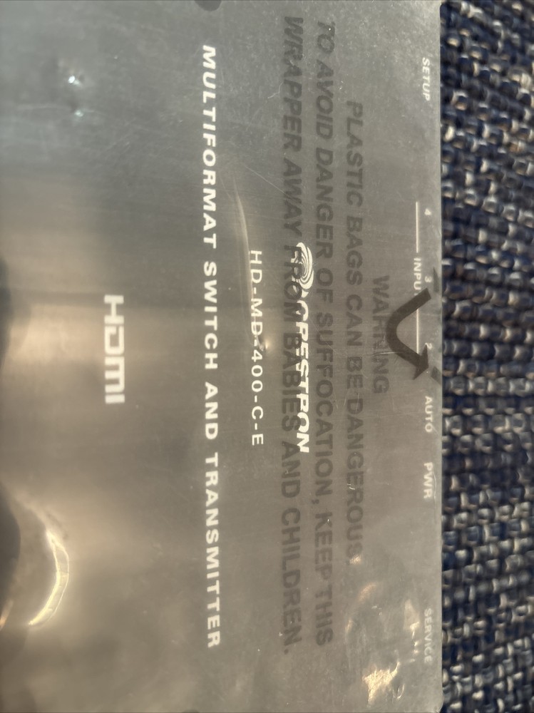 Crestron HD-MD-400-C-E Multi Format Switch Transmitter and Receiver