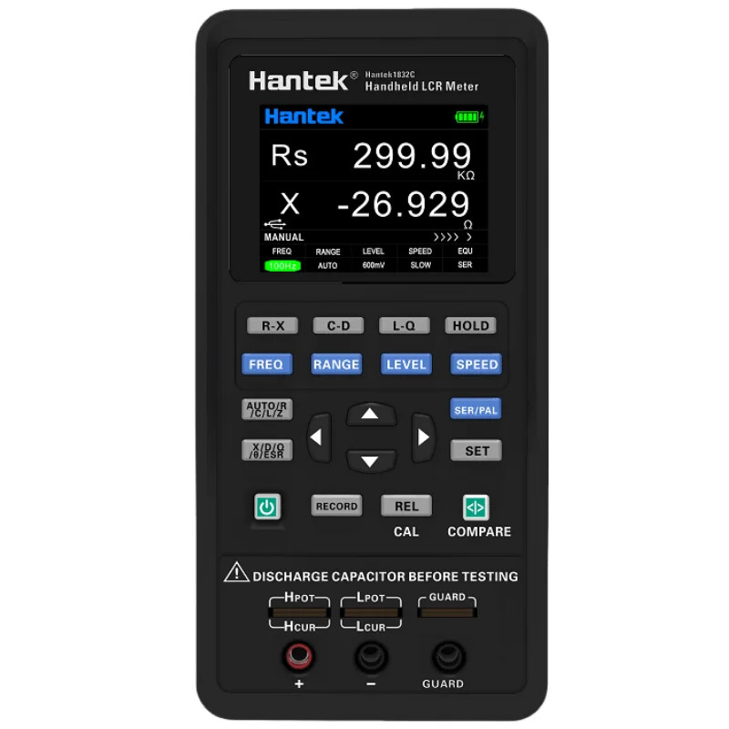 Precision Versatile Handheld LCR Meter for Measuring Inductance Capacitance