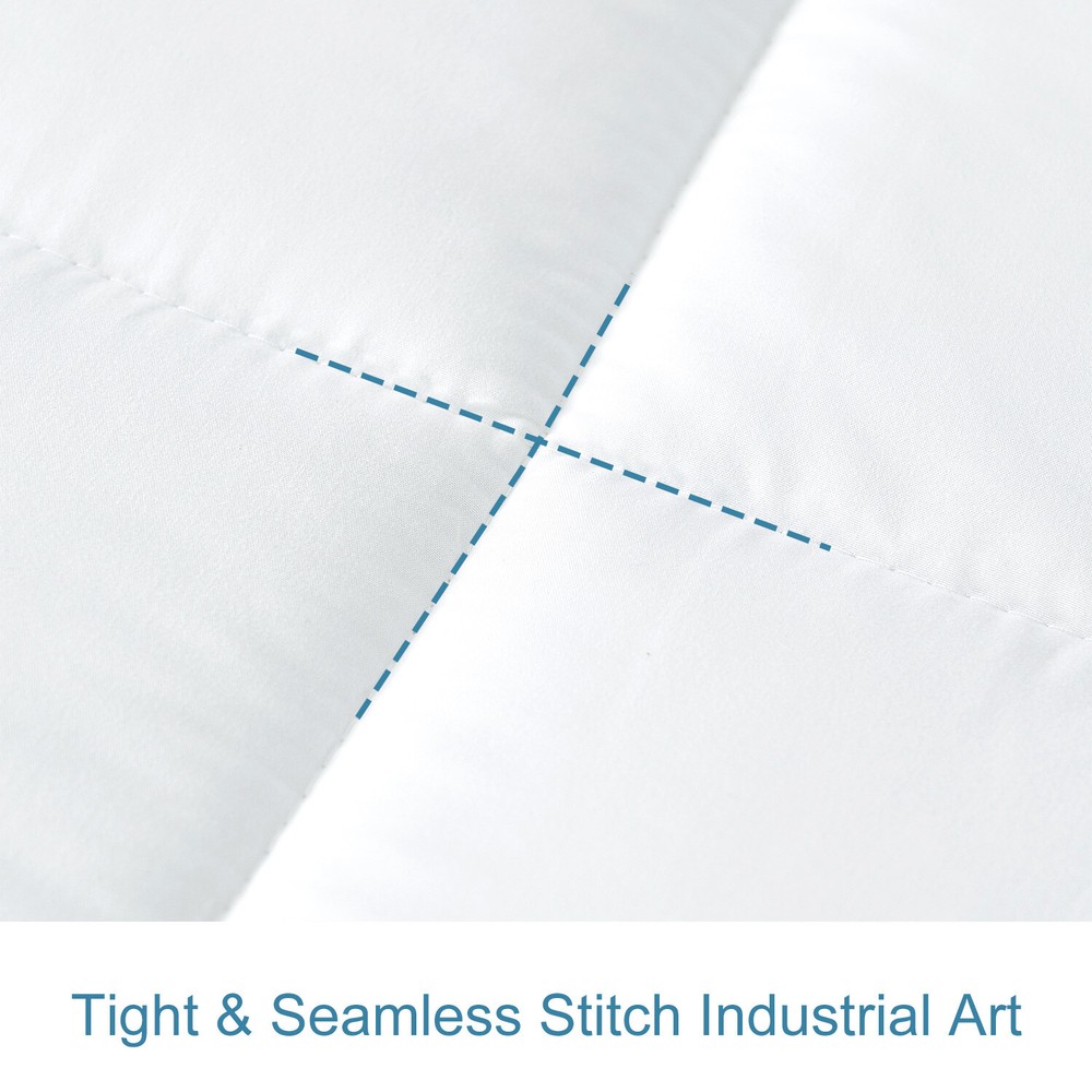 3 Piece Year Round Down Alternative Comforter Duvet Insert White