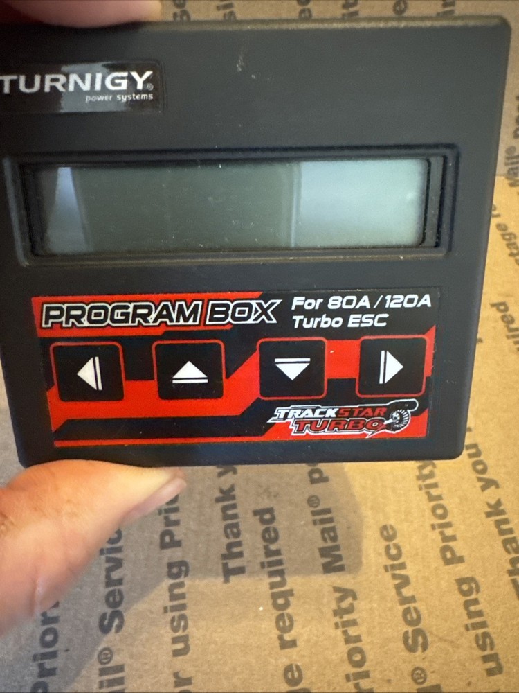Turnigy Trackstar 80A/ 120A Turbo ESC Program Box