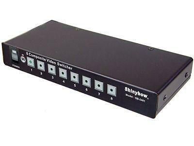 Shinybow SB-5440 8x1 Composite Video Switcher