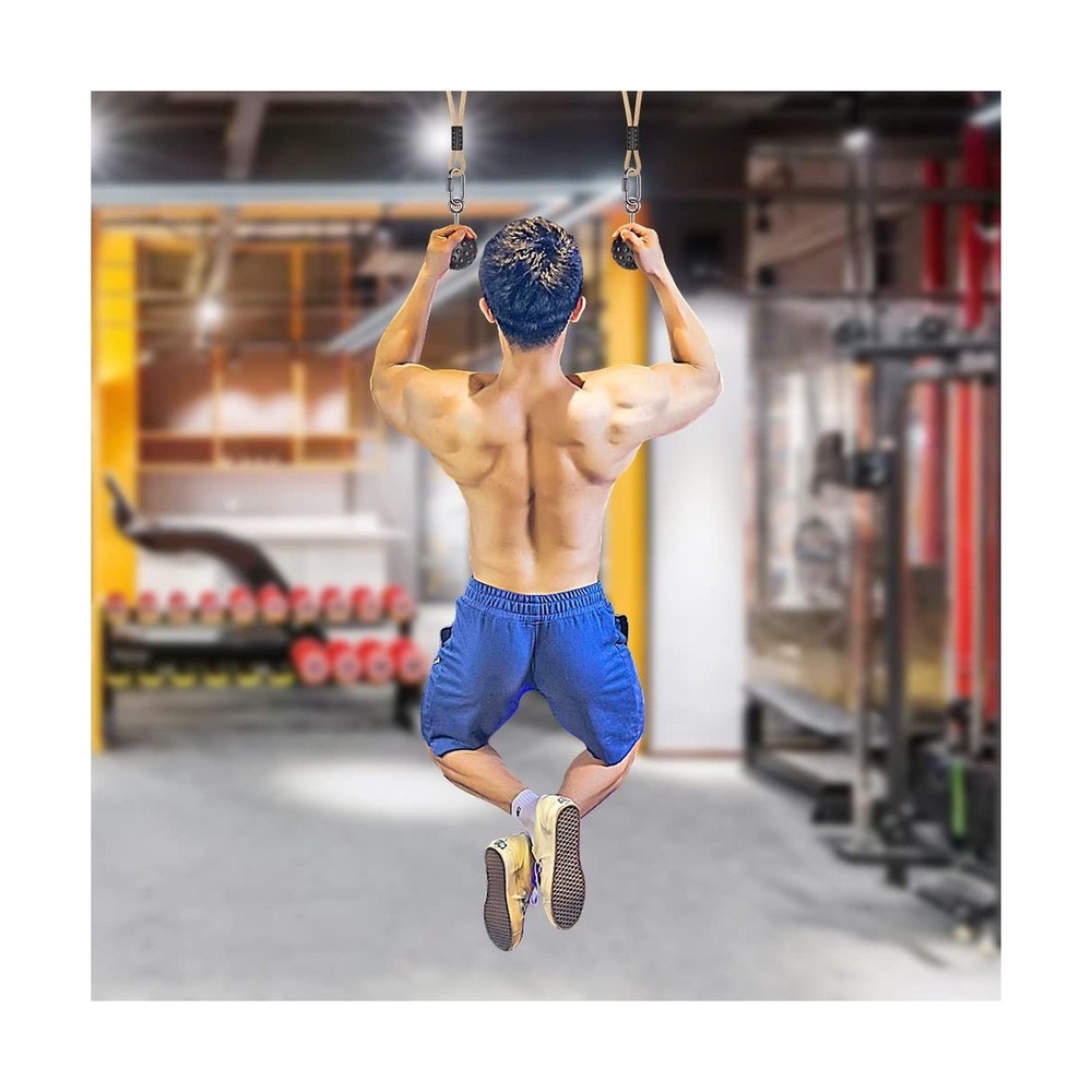 Pull Up Ball Grip Non-Slip - Rock Climbing Holds for Strength Training