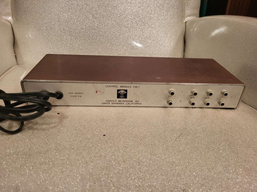 Vintage Harold Beveridge Control Module Cm-1 Control Unit