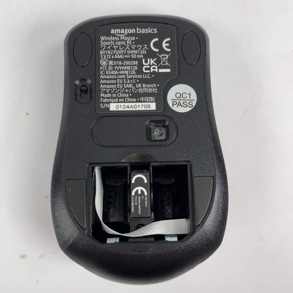 Amazon Basics Wireless Mouse HM8126