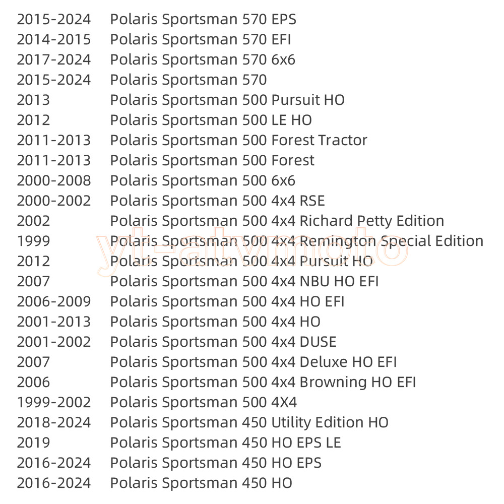 4.5" Full Suspension Lift Kit For Polaris Sportsman 500 570 600 700 800 1999-13