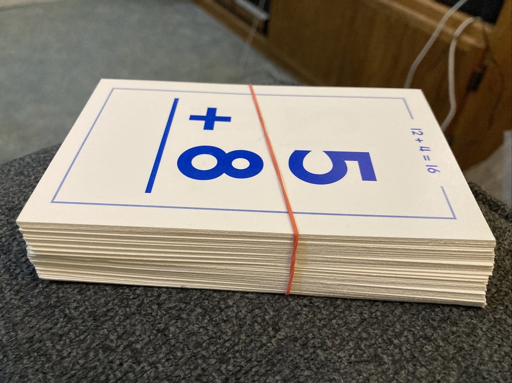 Addition Flash Cards (From 1-20)