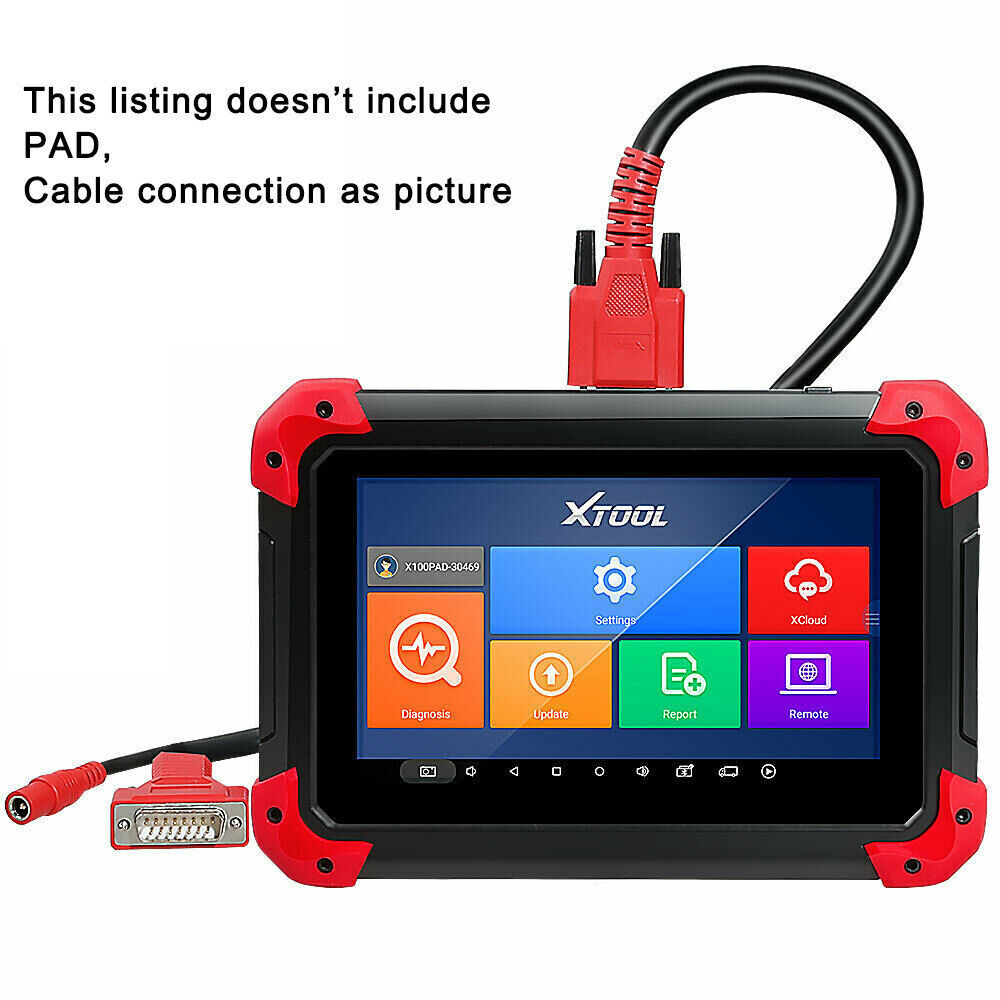 XTOOL OBD2 Main Test Diagnostic Scanner Adapter Cable Connector For D7 D8 D9 PAD
