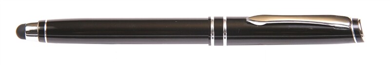 D200 - Black Rollerball Pen with Stylus