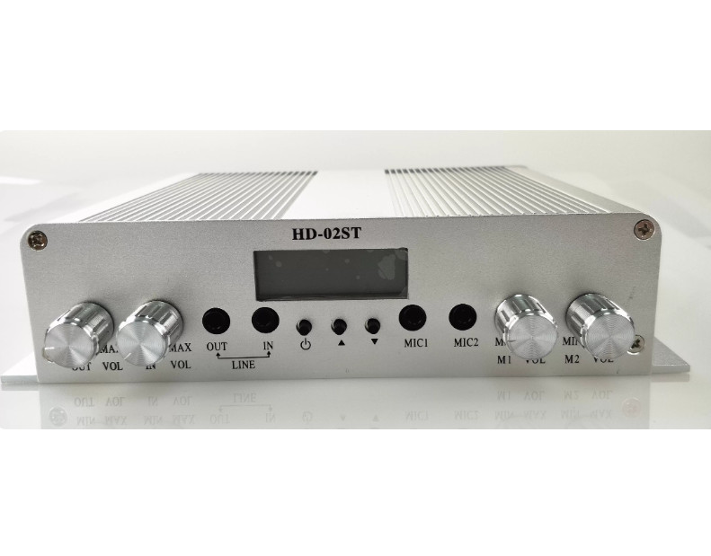 25W FM Radio Transmitter Stereo PLL Broadcast Station 88MHz-108MHz Professional