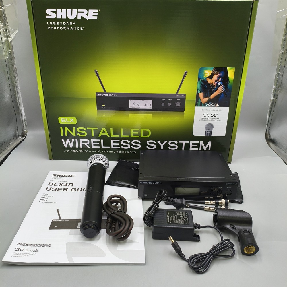 Shure BLX24R/SM58 Wireless Handheld Microphone System