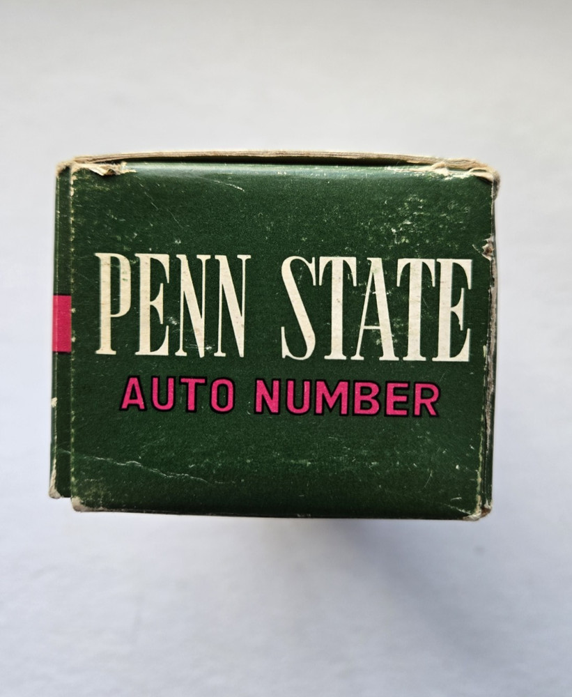 Penn State Automatic Numbering Machine With Original Box Paperwork Japan