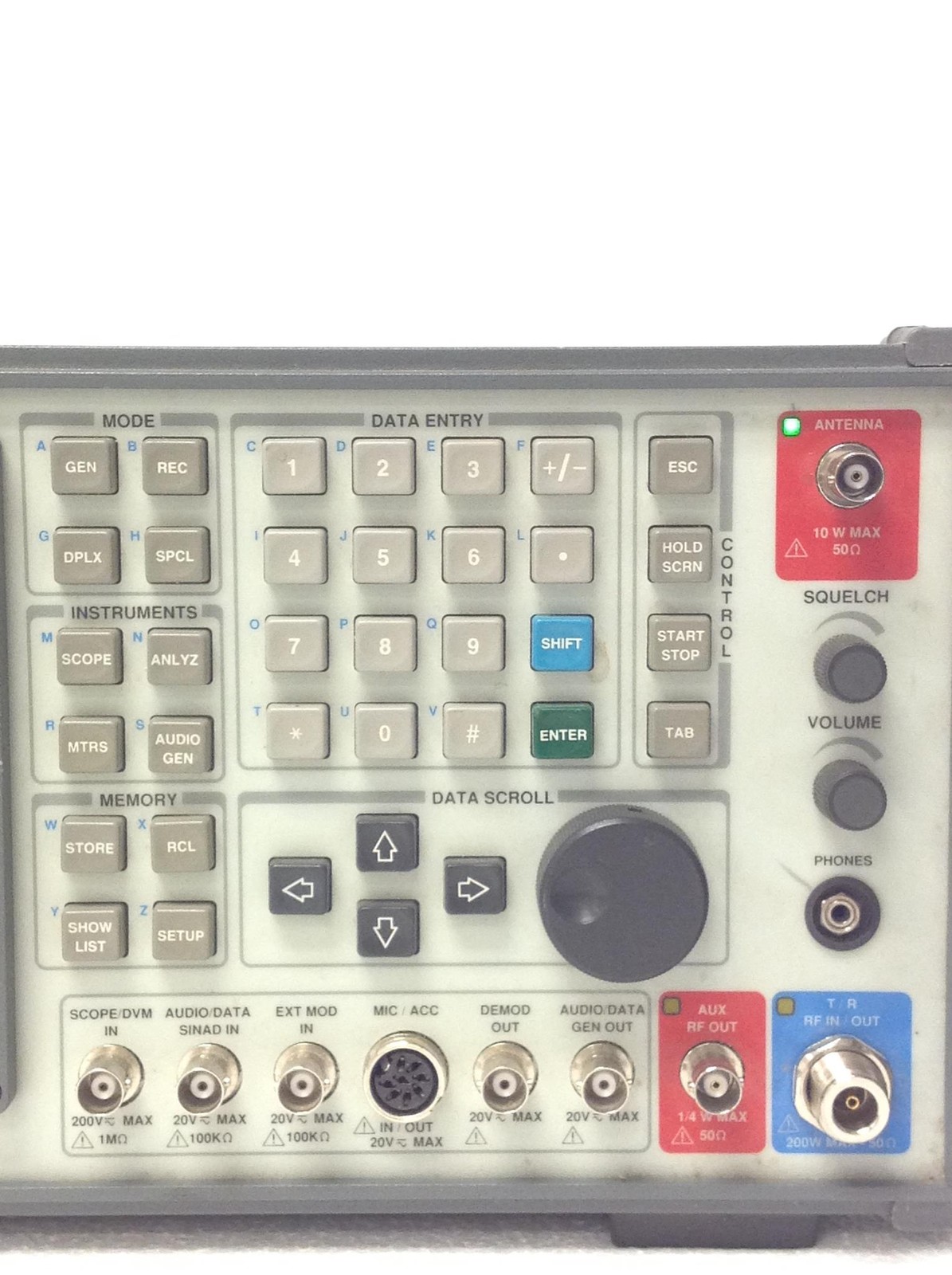 IFR Systems Com-120A Communication Service Monitor w/ Power Cord FREE SHIPPING