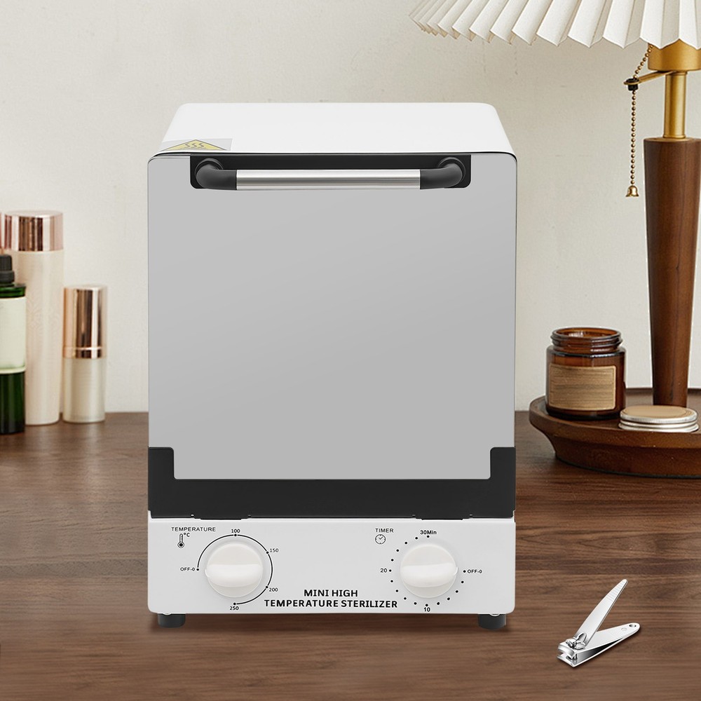 Nail Tool Cleaning Sterilizer Cabinet Multi-Function High Temperature Cabinet US