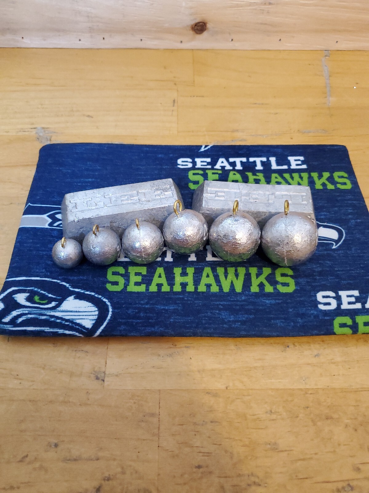 Cannon ball sinkers 1, 2,3,4,5 & 6oz 10 each lead fishing weights 60 total River