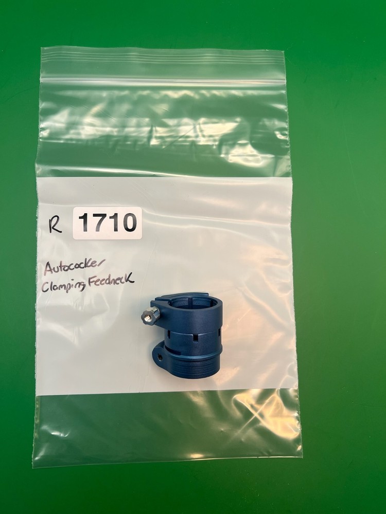 Autococker Clamping Feedneck Blue