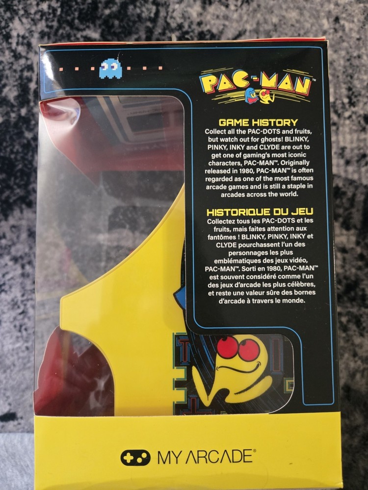 My Arcade Micro Player Mini Arcade Machine Pac-Man Video Game Some Box Damage