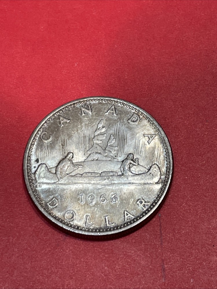 Canadian 1966 Silver Dollar