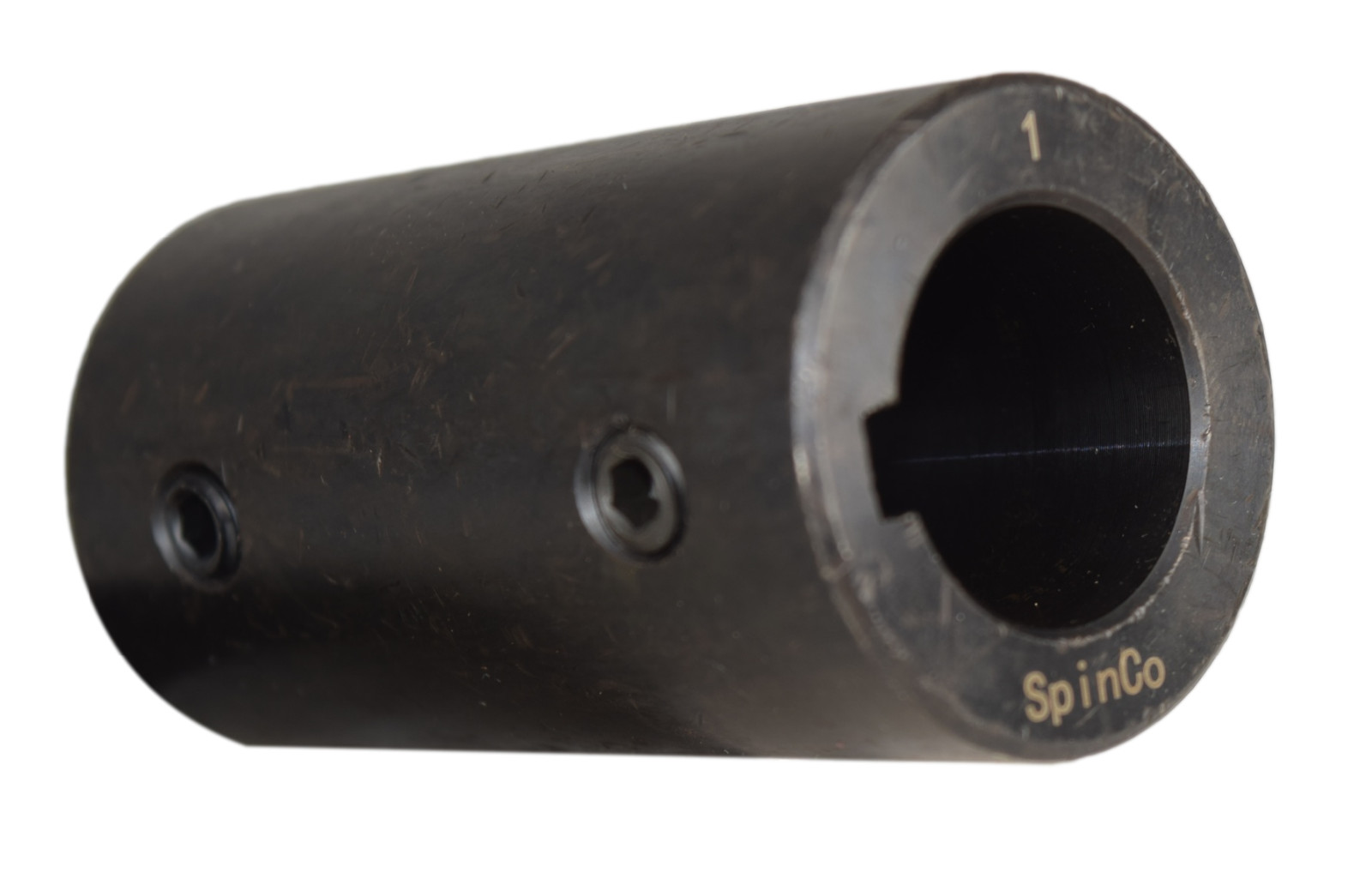 1" Solid Shaft Coupler w/ Keyway and Set Screws 3" Long