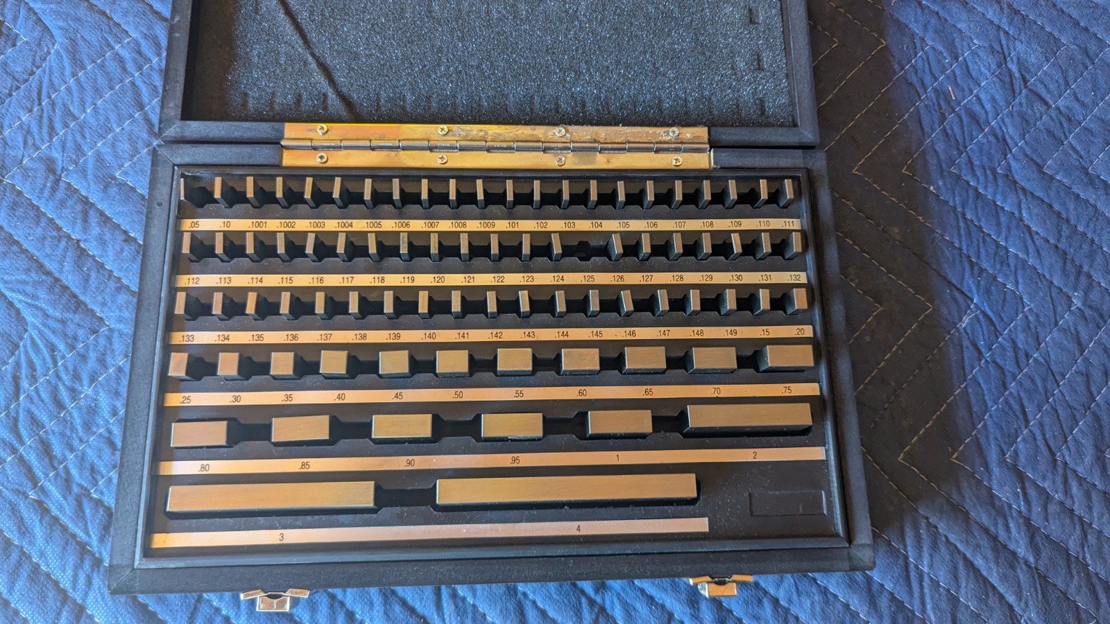 Fowler Rectangular Steel Gauge Blocks