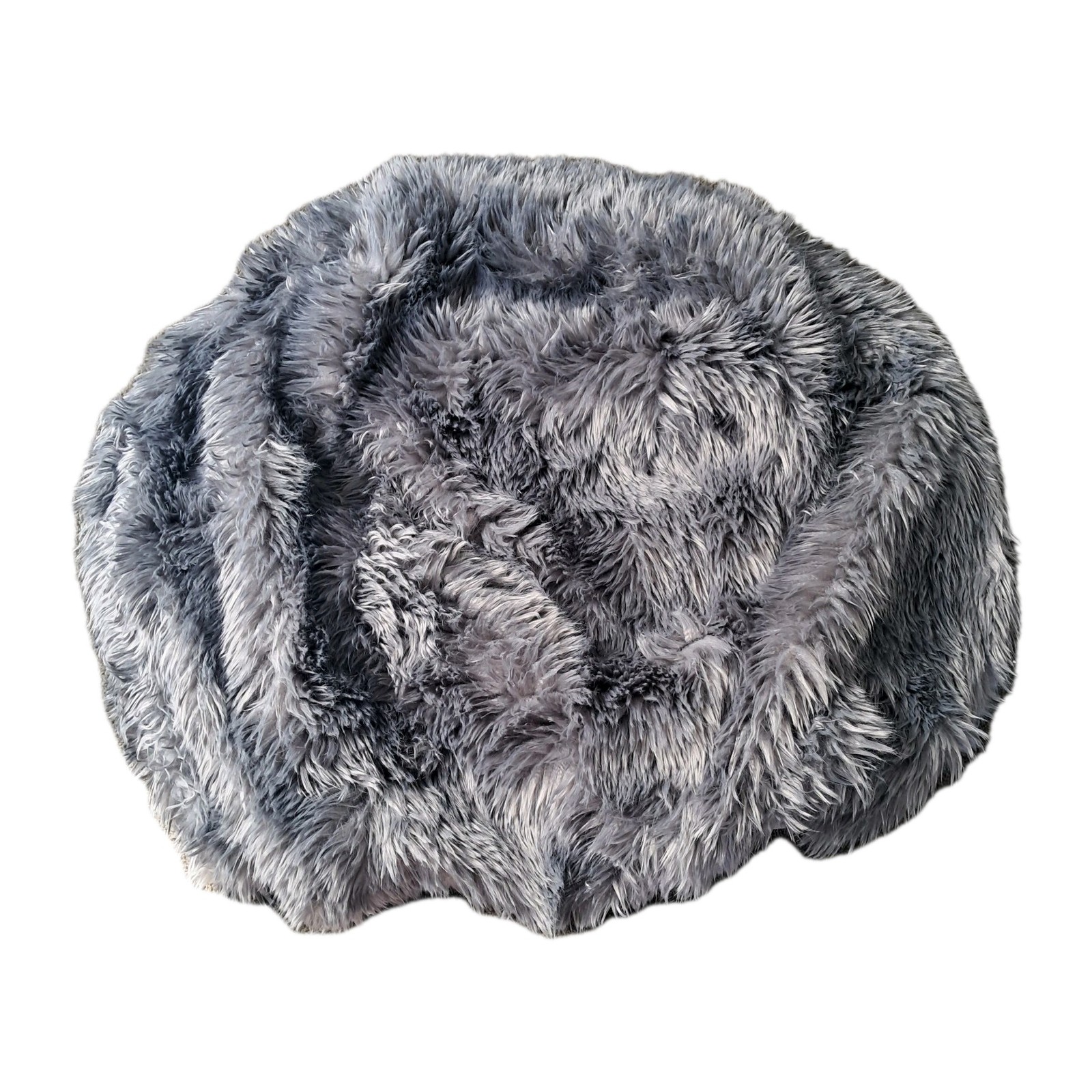 Pottery Barn Faux Real Fur Bean Bag Cover Only 41” Large