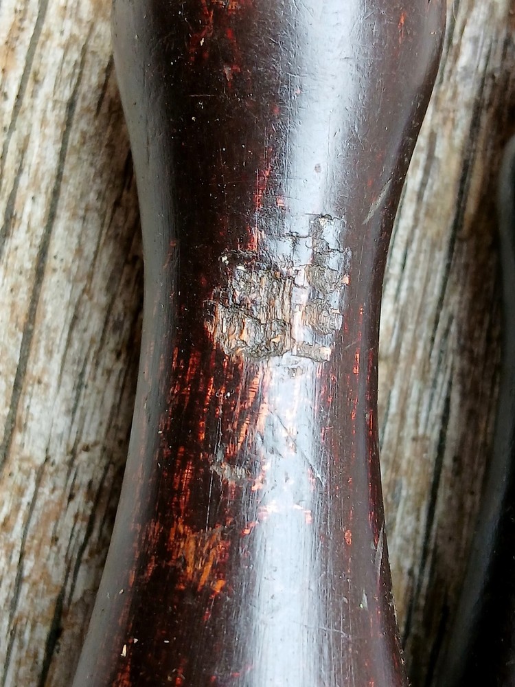 Eclipse Vintage Bearing Scraper Triangular & Flat ×2 Made In England