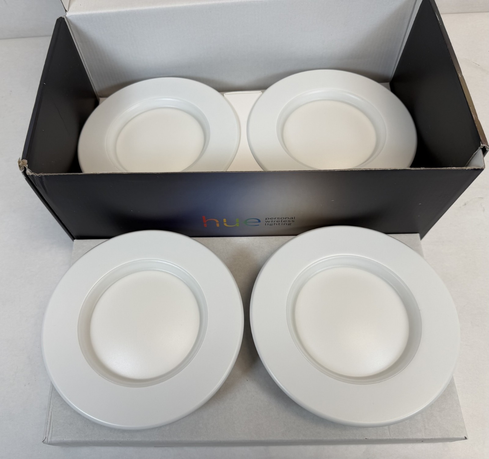 Philips Hue White Ambiance LED Smart 5/6" Recessed Downlight - 4 Pack -FREE S/H