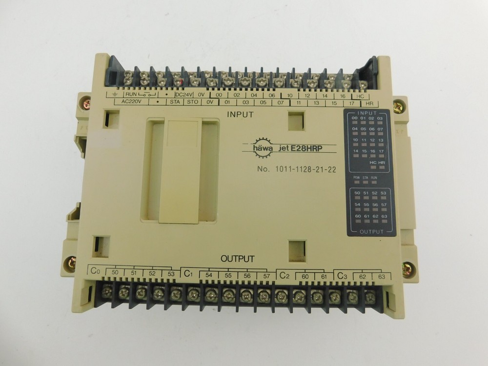 Programmable controller HITACHI E-28HRP control unit
