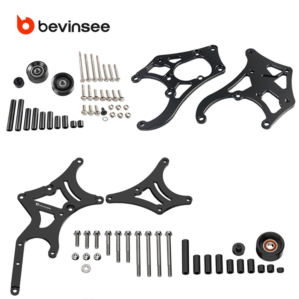 LS Swap 508 AC Compressor Bracket And Alternator Power Steering Bracket Kit