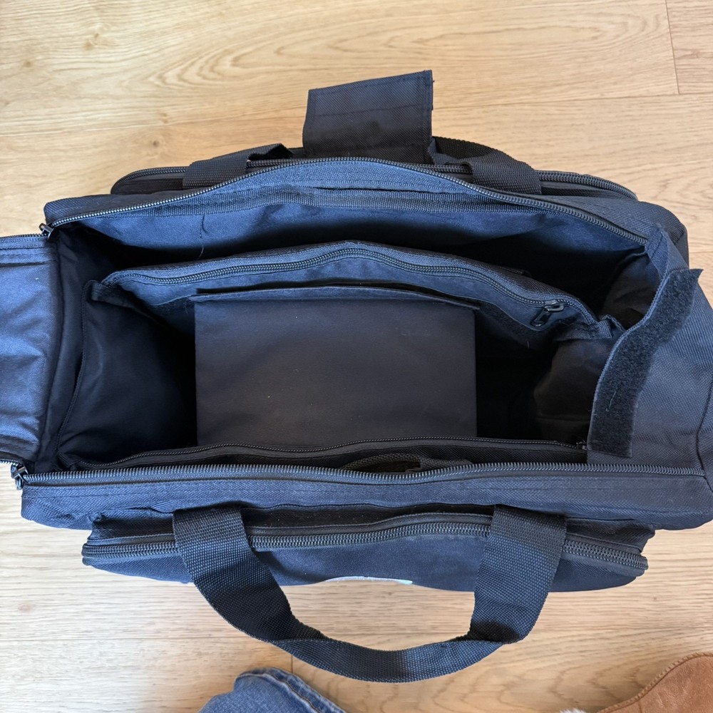 USCCA Range Bag Tactical Duffel Bag Black 600D Carrying Case