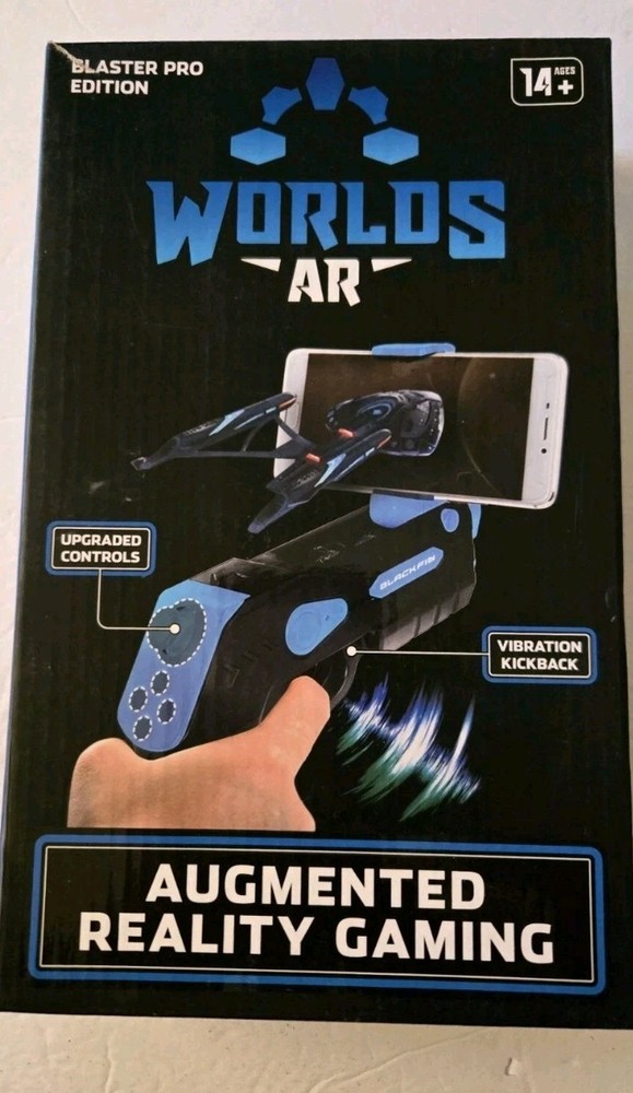 Worlds AR Augmented Reality Gaming Blaster Pro Edition