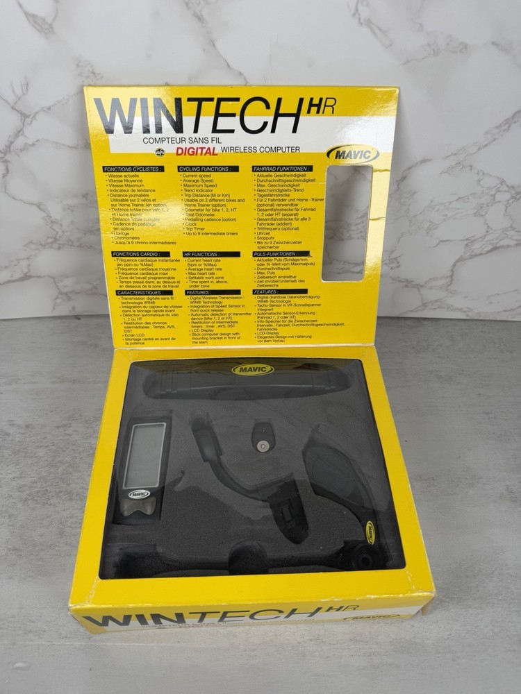Mavic Wintech HR Digital Wireless Computer **READ**