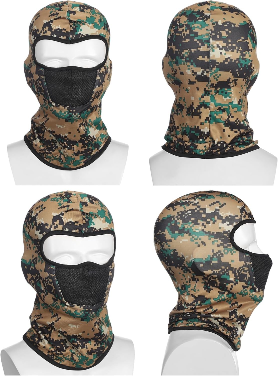 9 PCS Mascaras para el sol UV mascara Sun pasamontañas pasamontana cubre cara
