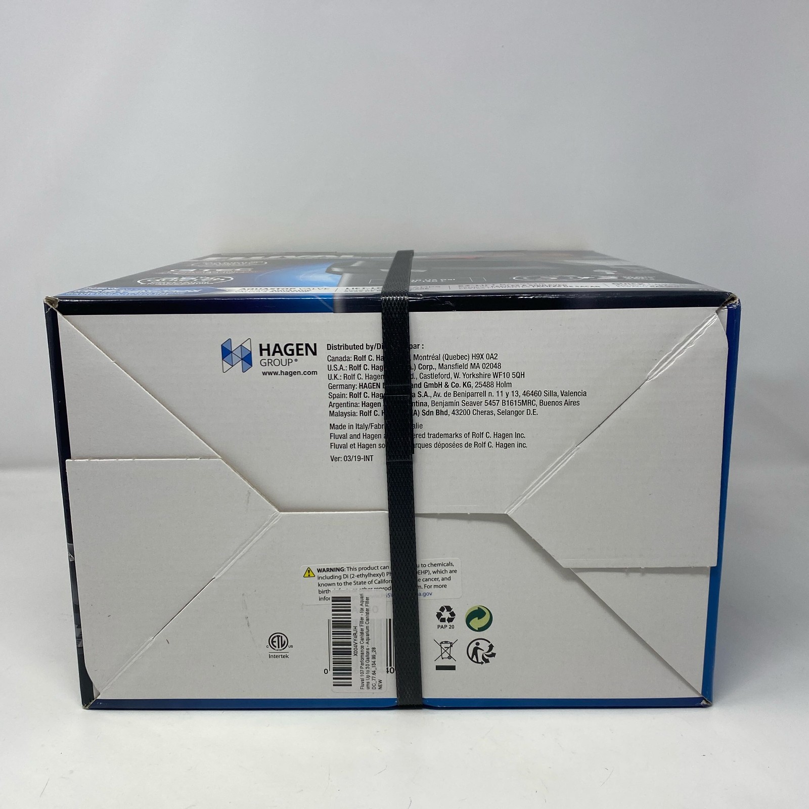 Fluval 107 Performance Canister Filter - Black - For 10-30 Gallon Aquariums