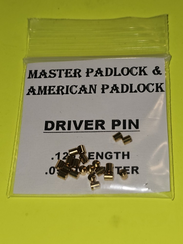 MASTER LOCK AMERICAN PADLOCK HIGH SECURITY UPPER REKEY PIN SPRING KIT LOCKSMITH