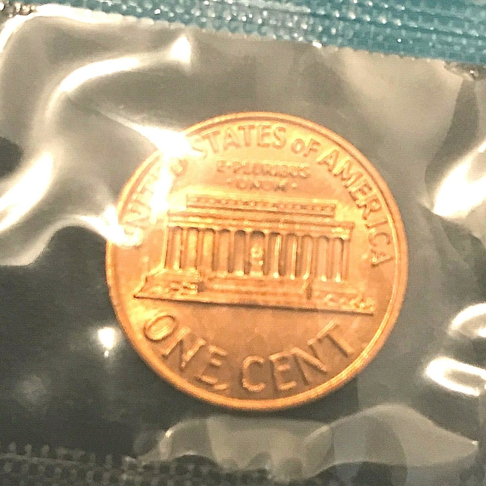 1971 S Lincoln Cent Grading Choice Uncirculated in Mint Cello
