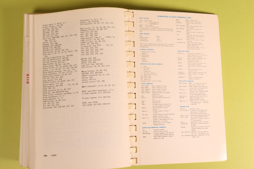 Commodore 64 Programmer's Reference Guide First Edition 7th Printing 1983