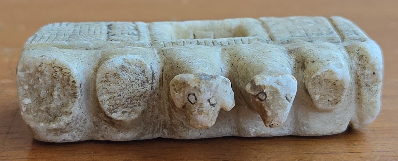 Antique Andean Carved Stone Illa Talisman Amulet Pre-Columbian Peru Andes