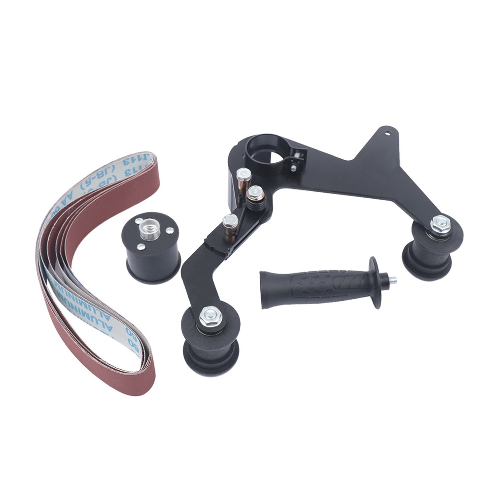Belt Sander Attachment Bracket Angle Grinder Pipe Tube Support 5/8-11 Thread Kit