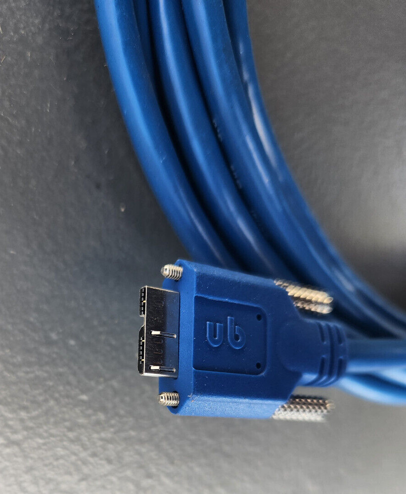 ~10 Ft USB 3.0 cable Type-A to Micro-B screw lock