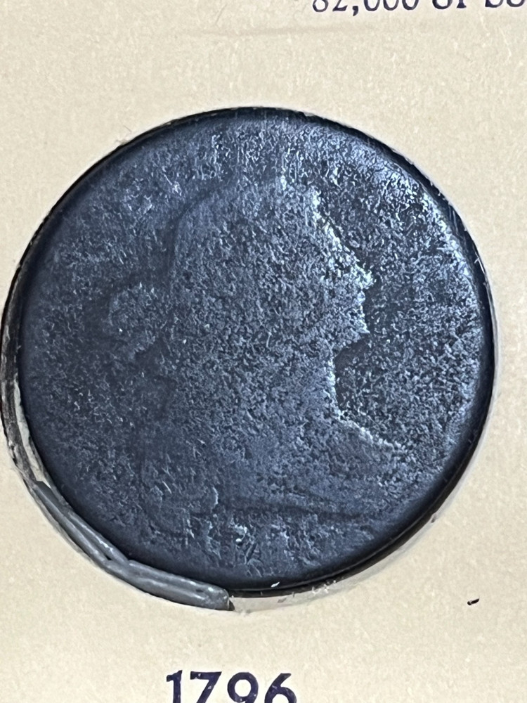 1796 Large Cent - LIHERTY