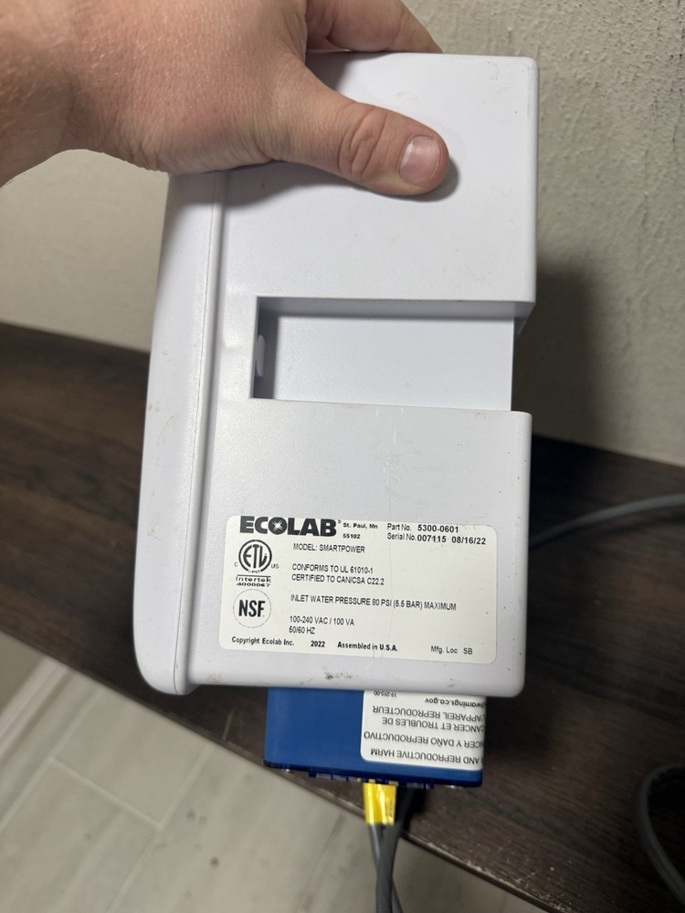 Ecolab 5300-0601 Smartpower Controller And Enclosure System