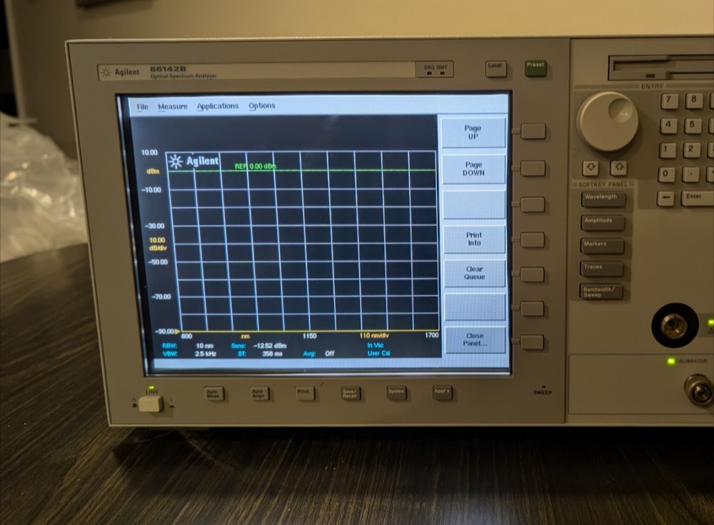 Agilent 86142B Optical Spectrum Analyzer Opt 6