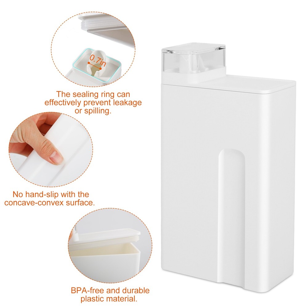 Laundry Detergent Dispenser, Plastic Liquid Laundry Detergent Container